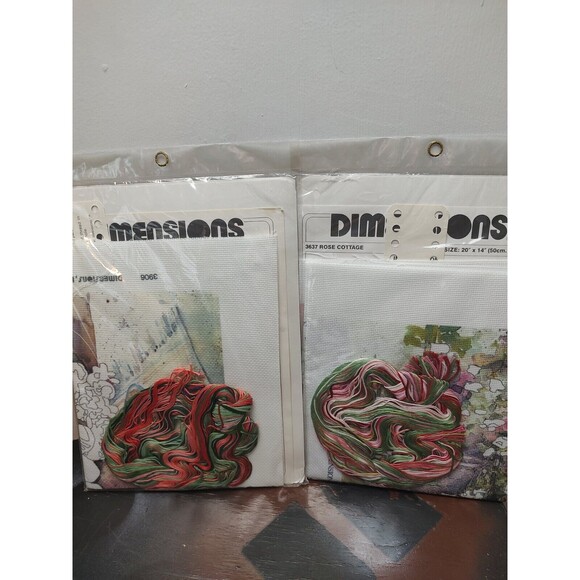 1989/1993 Dimensions Counted Cross Stitch Kit Peaceful Countryside & Bird Watch - Picture 12 of 13